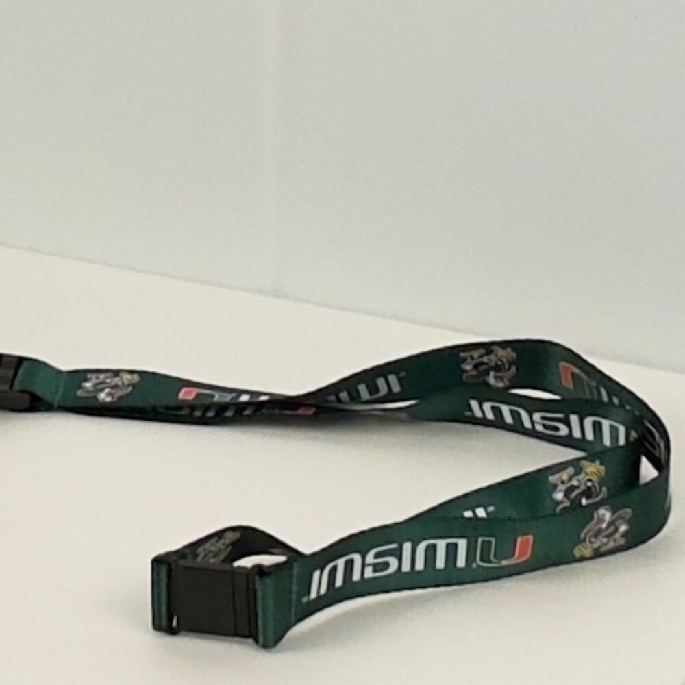 Miami Hurricanes Mascot Lanyard